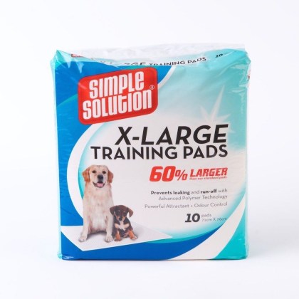 Simple Solution X-Large puppy training pads x 10